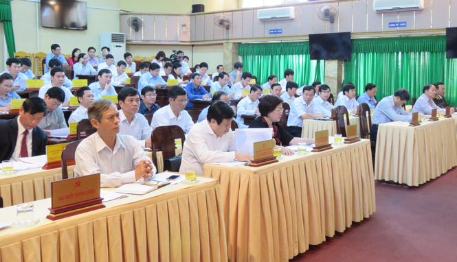 Hội nghị Ban Chấp hành Đảng bộ tỉnh lần thứ 2