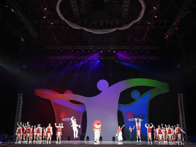 Tưng bừng lễ khai mạc ASEAN Para Games lần thứ 8 tại Singapore