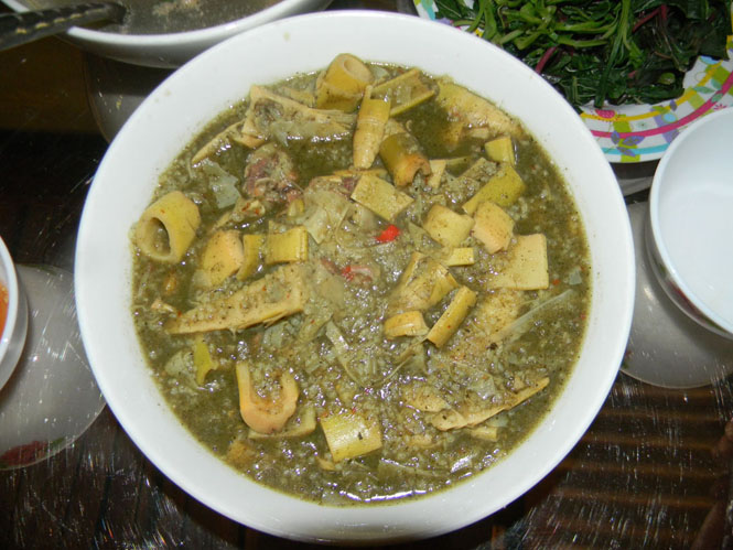 Canh măng rừng Lâm Hoá