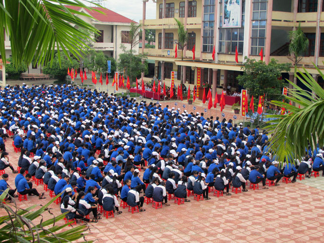 Trường THPT Trần Phú: Hiệu quả từ mô hình tự quản "bảo đảm an ninh trật tự trường học"