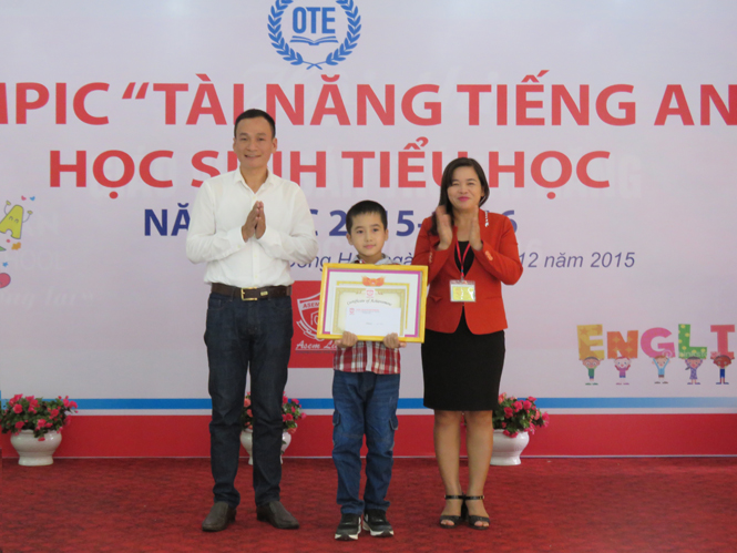 TP. Đồng Hới tổ chức hội thi Olympic "Tài năng tiếng Anh" dành cho học sinh tiểu học