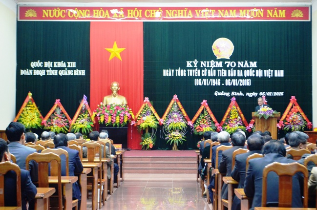 Lễ kỷ niệm 70 năm ngày Tổng tuyển cử đầu tiên bầu ra Quốc hội Việt Nam
