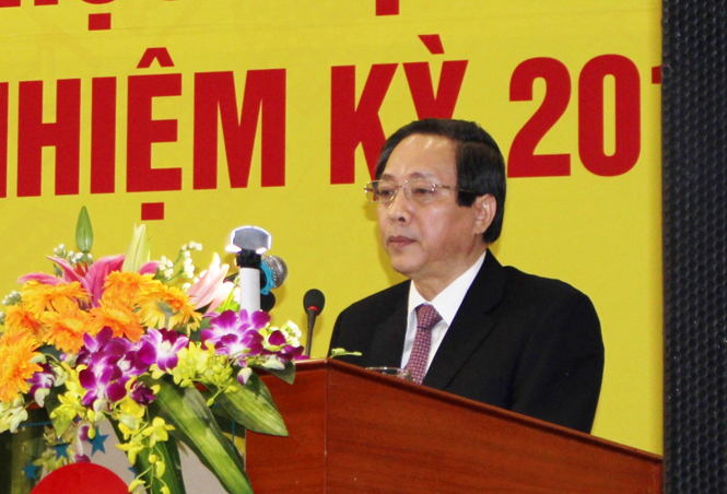 Bài phát biểu bế mạc Hội nghị học tập, quán triệt và triển khai thực hiện Nghị quyết Đại hội Đảng bộ tỉnh lần thứ XVI