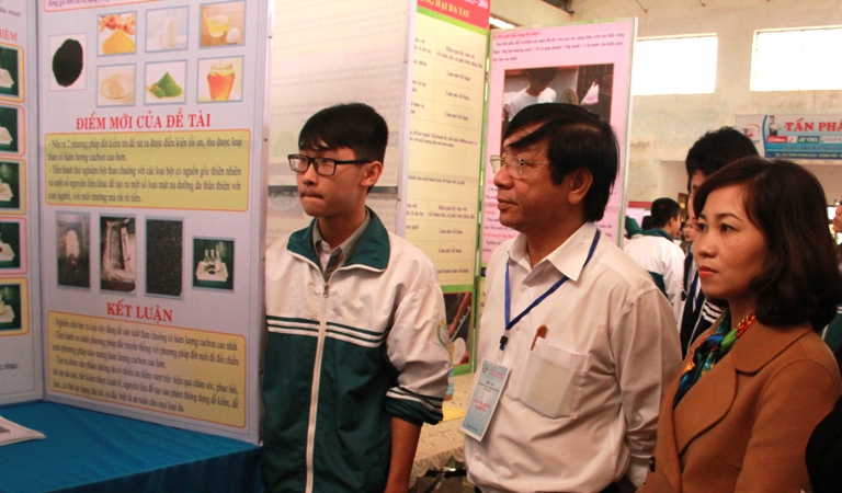 Khai mạc cuộc thi Khoa học kỹ thuật dành cho học sinh trung học năm học 2015-2016