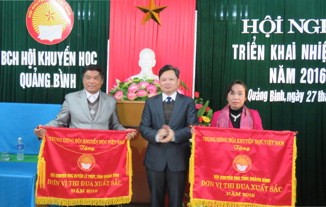Hội Khuyến học tỉnh triển khai nhiệm vụ năm 2016