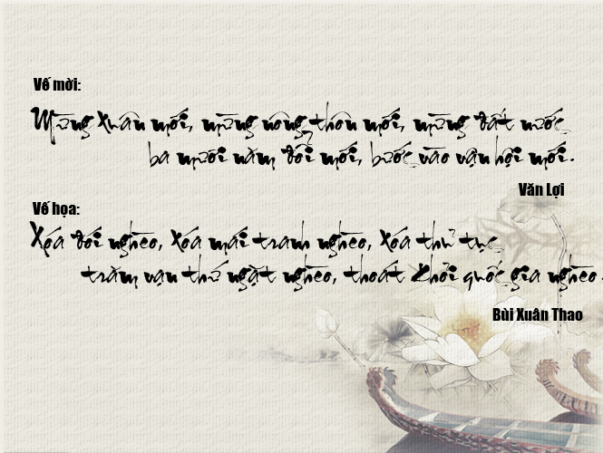 HỌA ĐỐI - ĐỐI HỌA