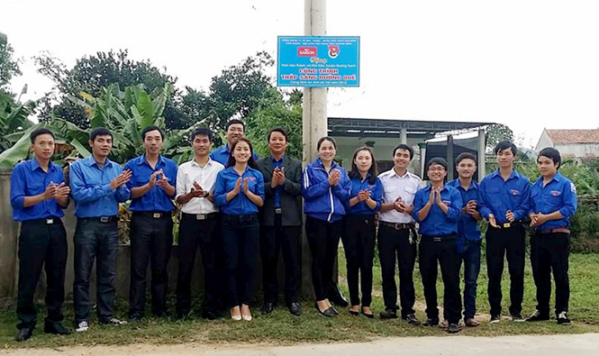 Phát huy sức trẻ trong xây dựng nông thôn mới
