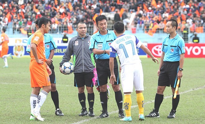 100% trọng tài đủ thể lực làm nhiệm vụ tại V-League 2016