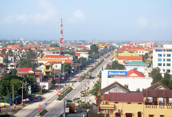 Dấu ấn đô thị trẻ Ba Đồn