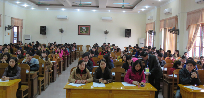 Khai mạc hội thi Giáo viên dạy giỏi trung học phổ thông cấp tỉnh