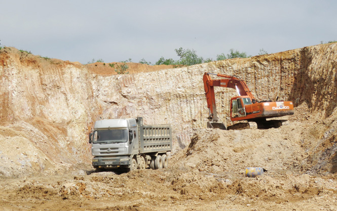 Kiến nghị xử lý nghiêm các sai phạm trong việc quản lý, khai thác, sử dụng khoáng sản trái phép