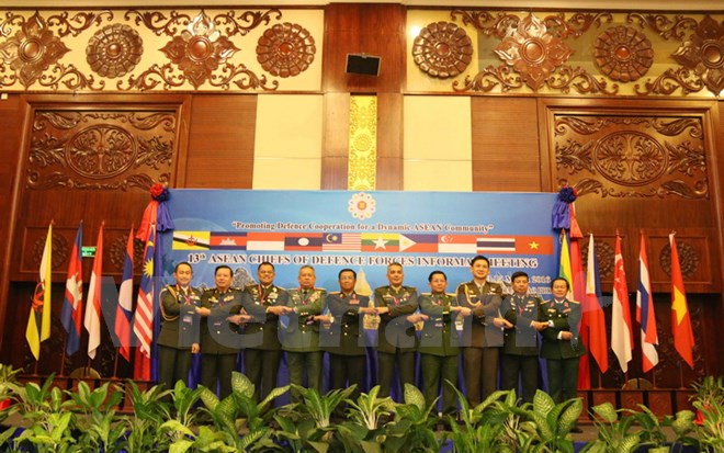 Đại tướng Đỗ Bá Tỵ tham dự Hội nghị ACDFIM-13 tại Lào