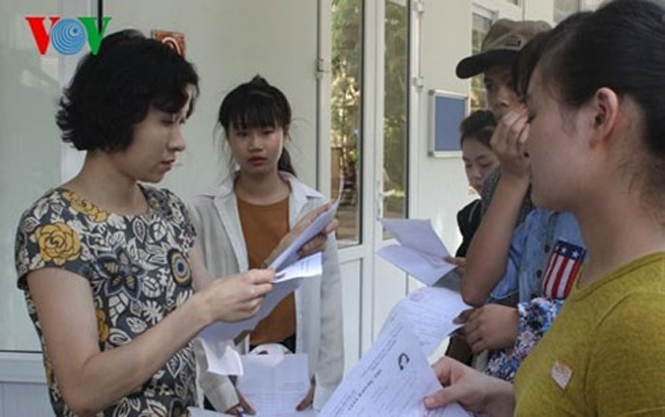 Thi THPT Quốc gia: Hạn chót thí sinh không được đổi cụm thi và môn thi