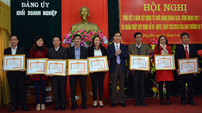 Đảng ủy Khối Doanh nghiệp: Tổng kết 5 năm xây dựng tổ chức đảng trong sạch vững mạnh