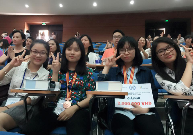 Quảng Bình giành 6 giải thưởng tại cuộc thi Olympic "Tài năng tiếng Anh" cấp toàn quốc