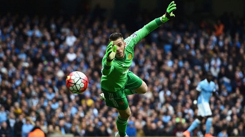 De Gea giành danh hiệu Cầu thủ xuất sắc nhất tháng của Man United