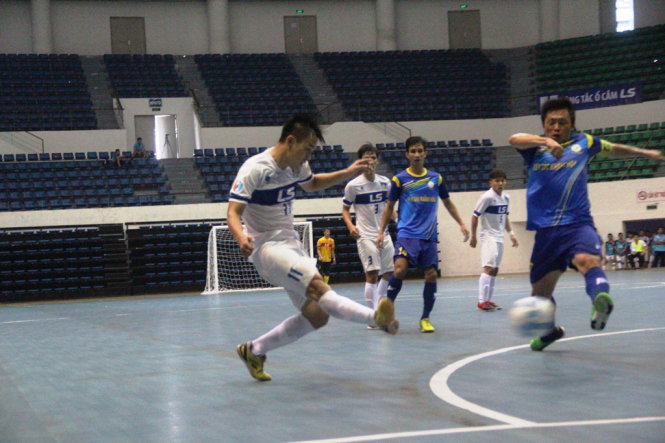 Thái Sơn Nam vô địch lượt đi futsal VĐQG 2016