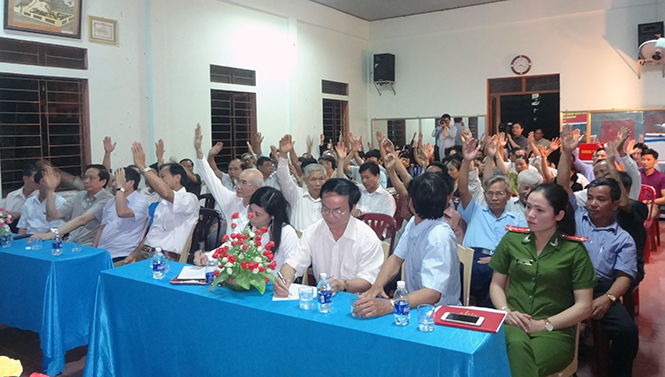 Vai trò quan trọng của các Ban công tác Mặt trận khu dân cư