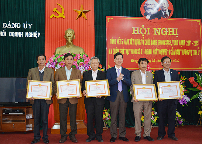 Đảng bộ Khối Doanh nghiệp tỉnh: 15 năm xây dựng và phát triển