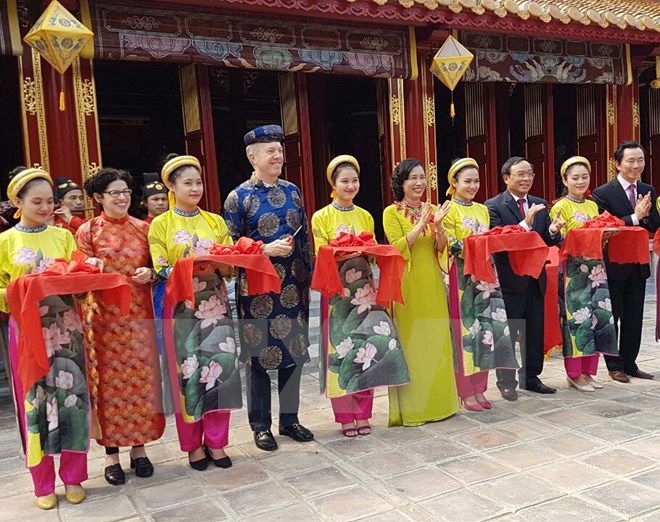 Hoàn thành việc bảo tồn di tích Triệu Tổ Miếu ở Đại Nội Huế