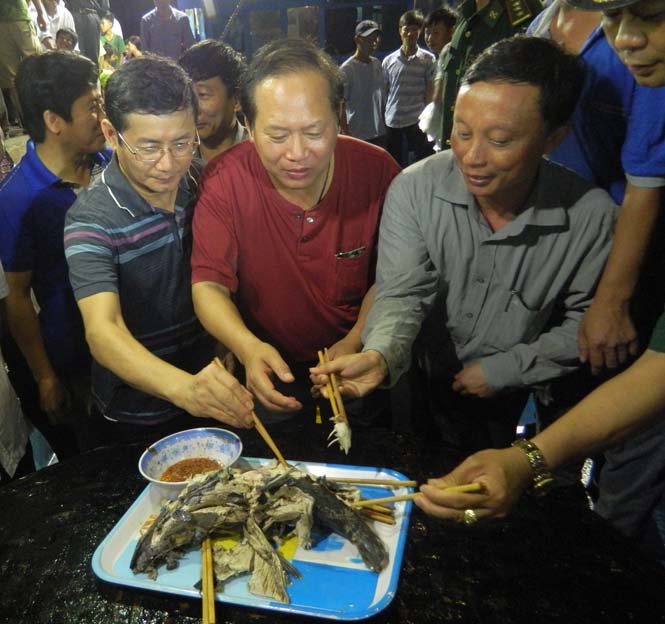 Yên tâm với hải sản đánh bắt xa bờ