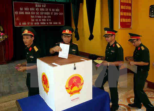 Cử tri Trường Sa gửi trọn niềm tin trong lá phiếu bầu cử