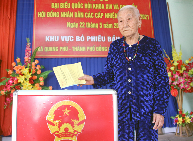 Cảm nhận của cử tri: Tin tưởng và kỳ vọng vào các đại biểu của nhân dân