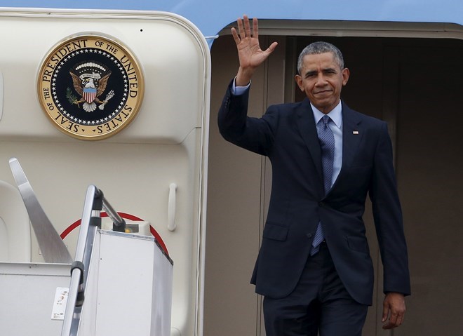 Tổng thống Hoa Kỳ Barack Obama bắt đầu thăm chính thức Việt Nam
