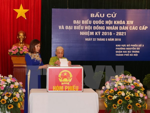 Cử tri cả nước phấn khởi, tin tưởng vào thành công của cuộc bầu cử