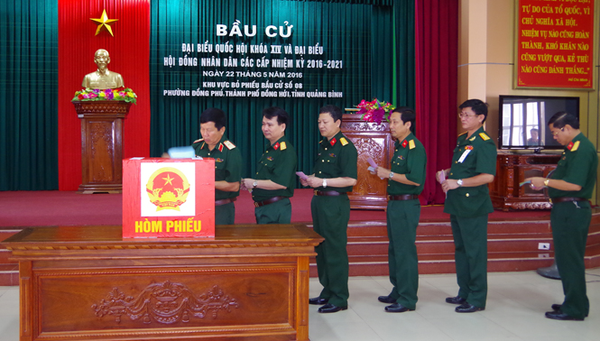 Cuộc bầu cử trên địa bàn tỉnh ta được tiến hành một cách dân chủ, đúng luật, an toàn và thực sự là ngày hội của toàn dân