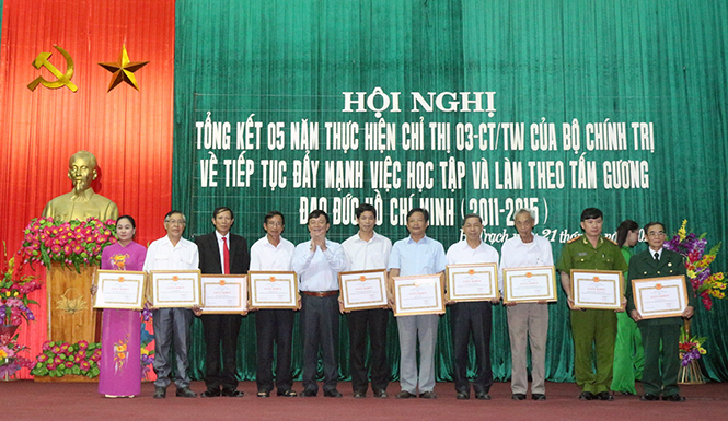 Những chuyển biến tích cực sau 5 năm thực hiện Chỉ thị 03 ở Đảng bộ huyện Bố Trạch