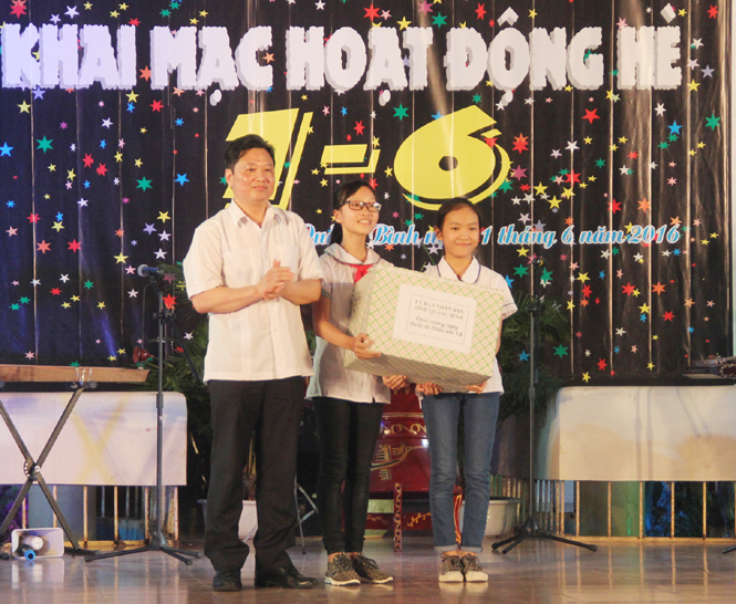 Nhà Thiếu nhi Quảng Bình: Khai mạc hoạt động hè năm 2016
