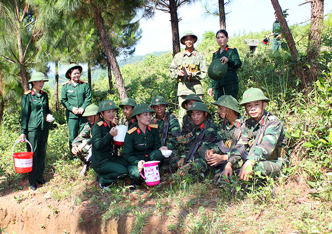 Hội Phụ nữ Bộ CHQS tỉnh: Tổ chức hiệu quả các phong trào