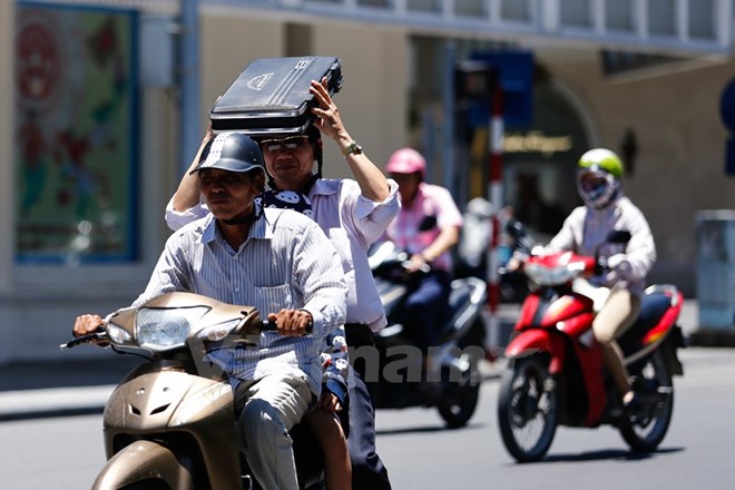 Trung Bộ và Đồng bằng Bắc Bộ có nơi mức nhiệt trên 38 độ C