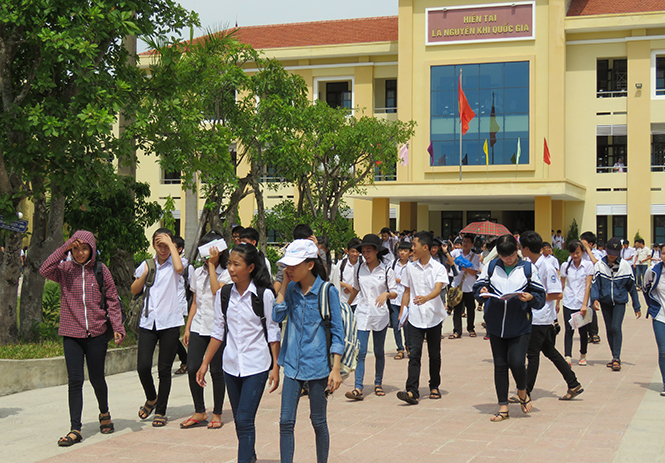 Trên 4.000 thí sinh tham dự kỳ thi tuyển sinh vào lớp 10