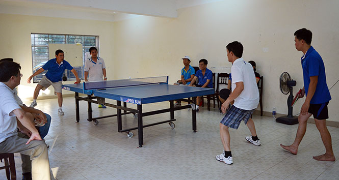Nét mới của giải bóng bàn Chi hội Nhà báo Báo Quảng Bình năm 2016