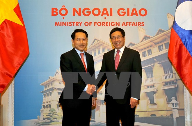 Việt Nam-Lào đảm bảo lập trường chung của ASEAN về Biển Đông