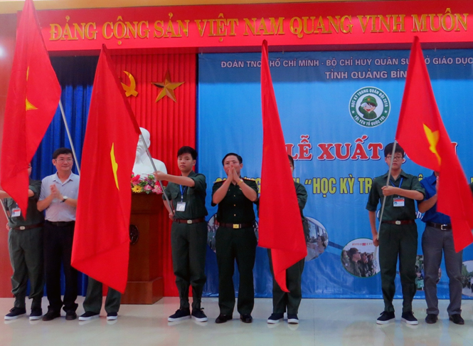 Lễ xuất quân "Học kỳ trong quân đội" năm 2016