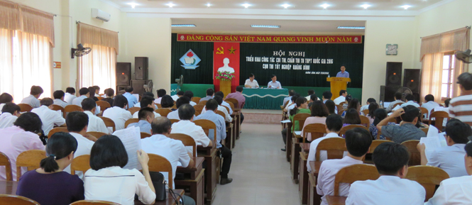 Triển khai công tác coi thi, chấm thi tốt nghiệp THPT quốc gia 2016 cụm thi tốt nghiệp Quảng Bình