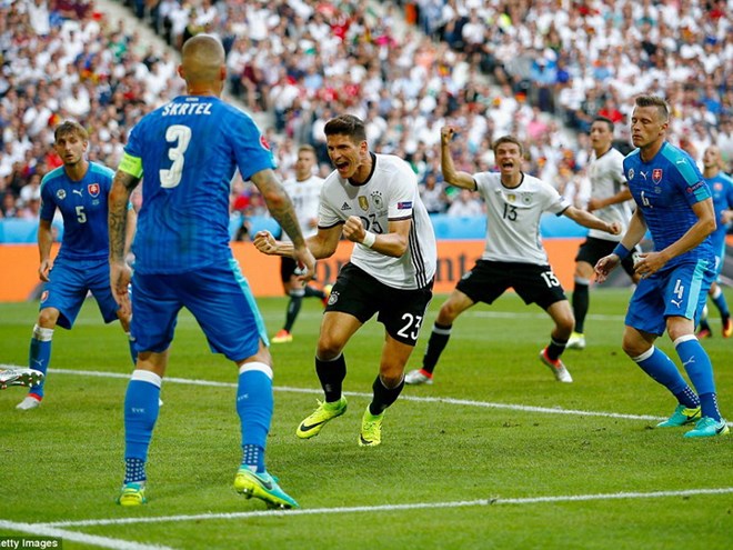 Euro 2016: Đã xác định được 6 đội tuyển giành vé vào tứ kết
