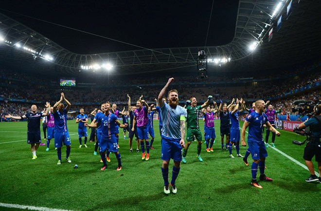 Bốn năm trước, Iceland còn xếp dưới Việt Nam trên BXH FIFA