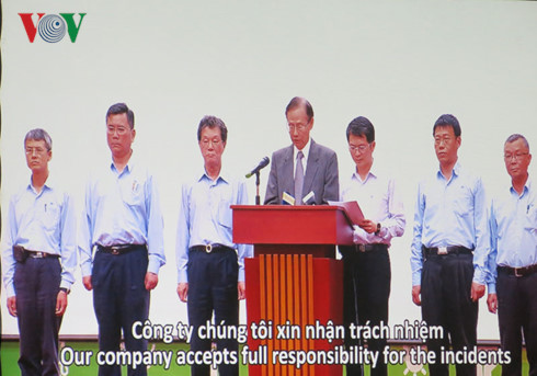 Lãnh đạo Formosa Hà Tĩnh chính thức xin lỗi người dân Việt Nam