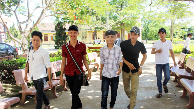 Kỳ thi THPT quốc gia năm 2016 tại Quảng Bình: Thí sinh tự tin và làm bài thi nghiêm túc