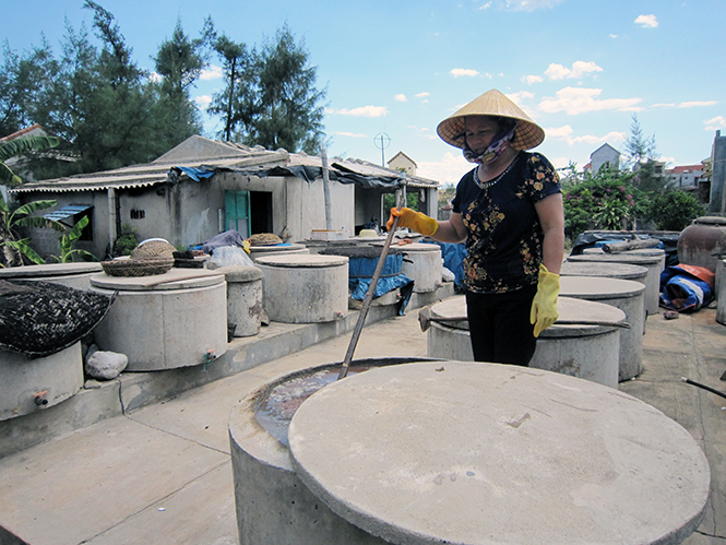 Nghề chế biến hải sản sau sự cố môi trường biển