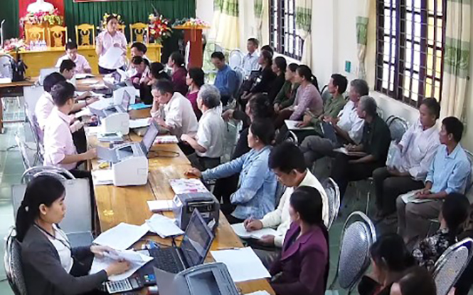 NHCSXH Chi nhánh Quảng Bình: Triển khai mô hình camera giám sát tại các điểm giao dịch xã, phường