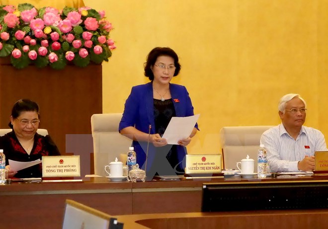 Khai mạc Phiên họp thứ 50 Ủy ban Thường vụ Quốc hội khóa XIII