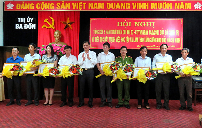 Sức lan tỏa từ những điển hình tiêu biểu