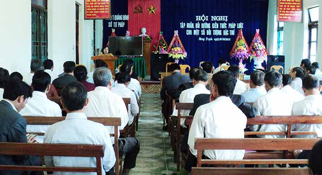 Nhiều mô hình, cách làm hay trong công tác phổ biến, giáo dục pháp luật