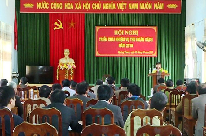 Chi cục Thuế Quảng Trạch: Phấn đấu hoàn thành vượt mức thu ngân sách