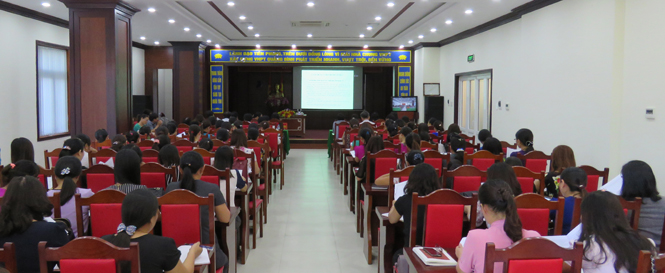 Hội nghị trực tuyến toàn quốc triển khai nhiệm vụ trọng tâm năm học 2016-2017 về giáo dục mầm non